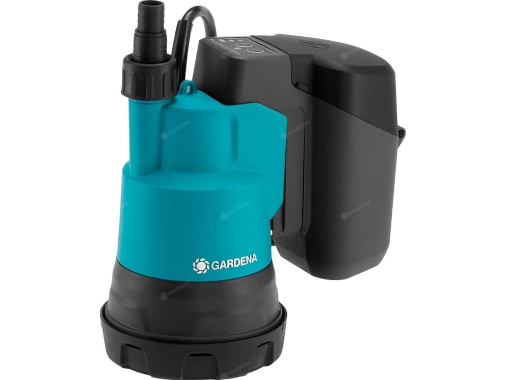 Gardena DYKPUMPE 2000/2 18V INKL AKKU OG LADERI
