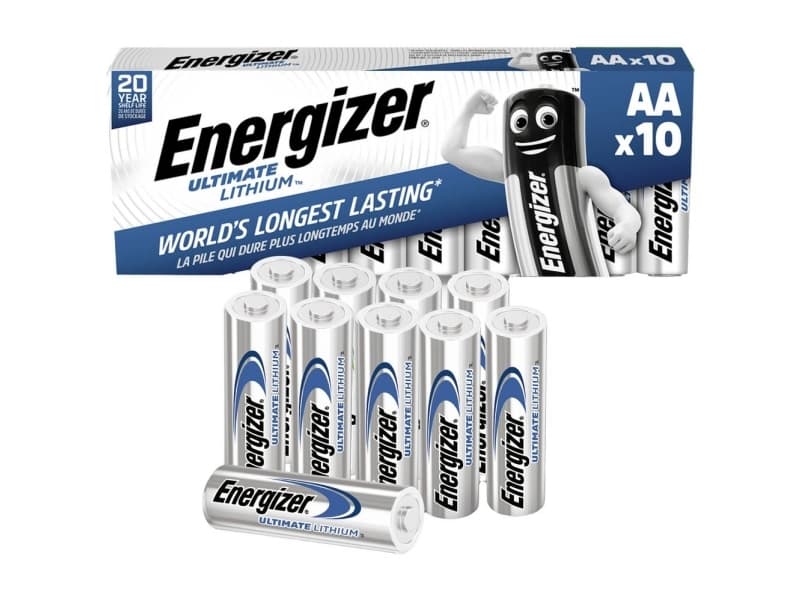Paristo Energizer Ultimate Lithium AA, 1,5V, pakkeja 10 kpl.