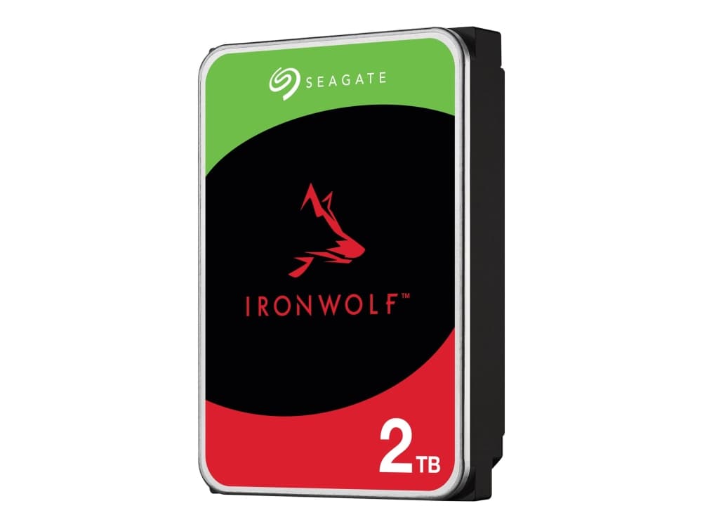 Seagate IronWolf ST2000VN003 - Kiintolevy - 2 TB - sisäinen - keskim. 3 års Seagate Rescue Data Recovery (Seagate Rescue Data Recovery)