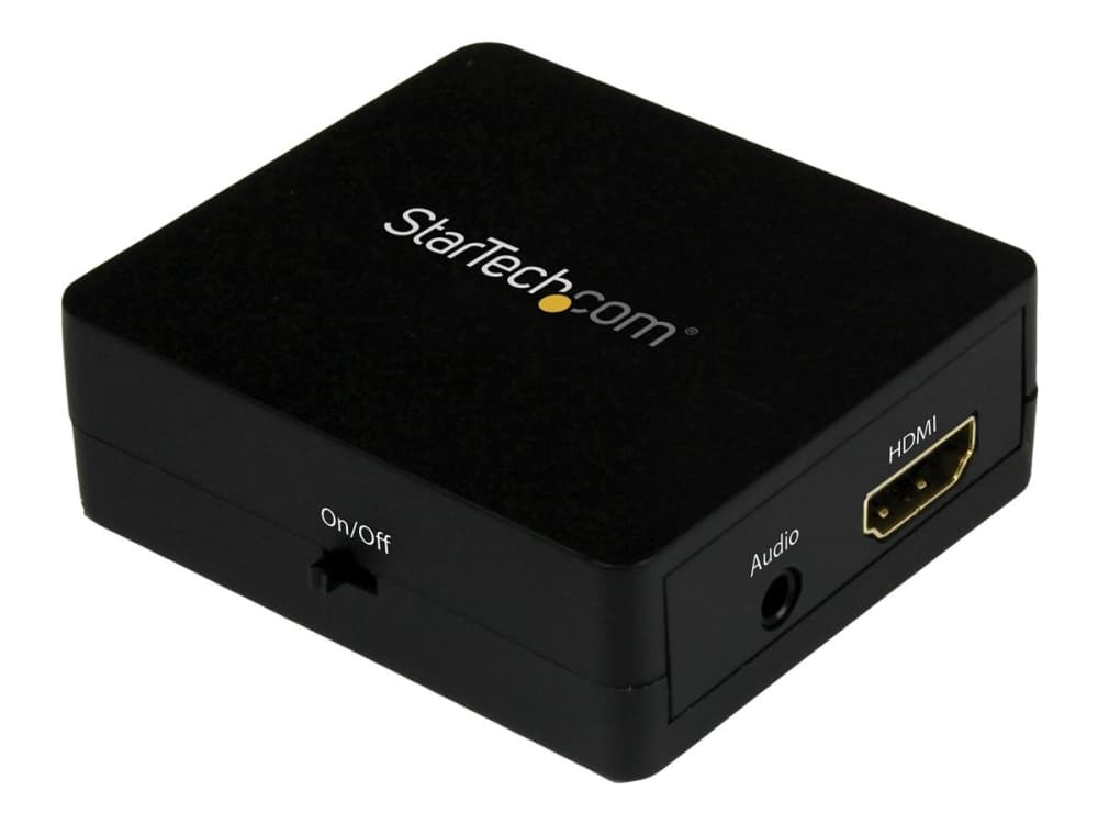 StarTech.com HD2A, CE, FCC, 1920 x 1080 pikseliä, 480p, 720p, 1080p, 2.1 kanavaa, HDMI, HDMI