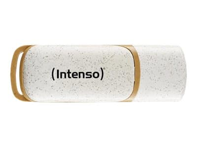 Intenso Green Line, 64 GB, USB A-tyyppi, 3.2 Gen 1 (3.1 Gen 1), 70 MB/s, Suojus, Beige, Ruskea