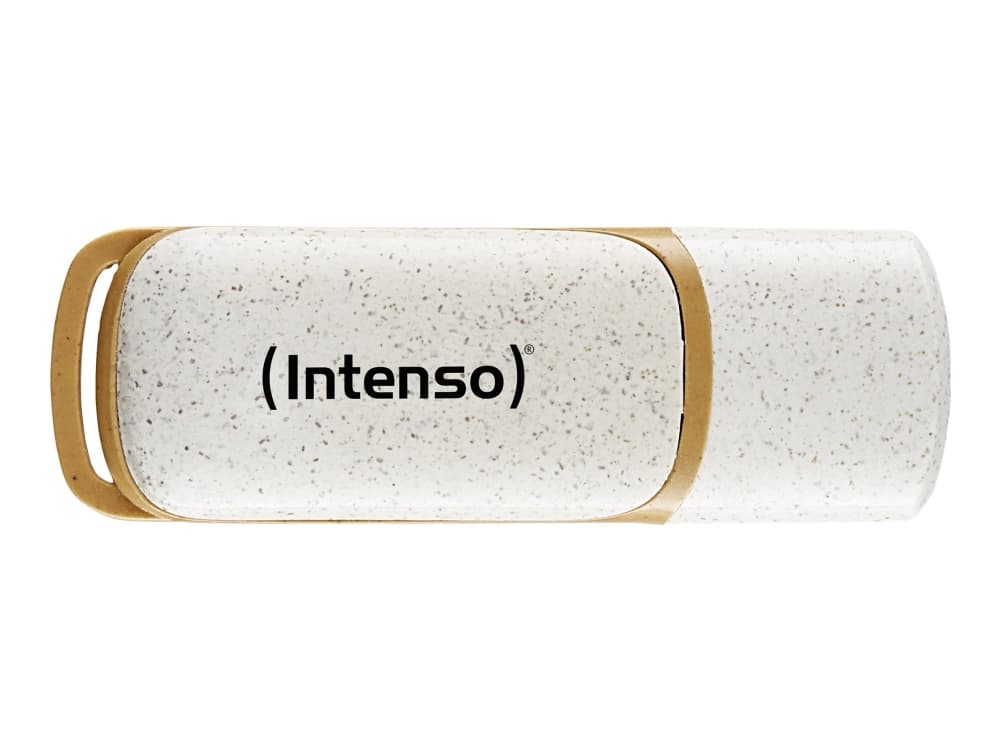 Intenso Green Line, 128 GB, USB A-tyyppi, 3.2 Gen 1 (3.1 Gen 1), Suojus, 6 g, Beige, Ruskea