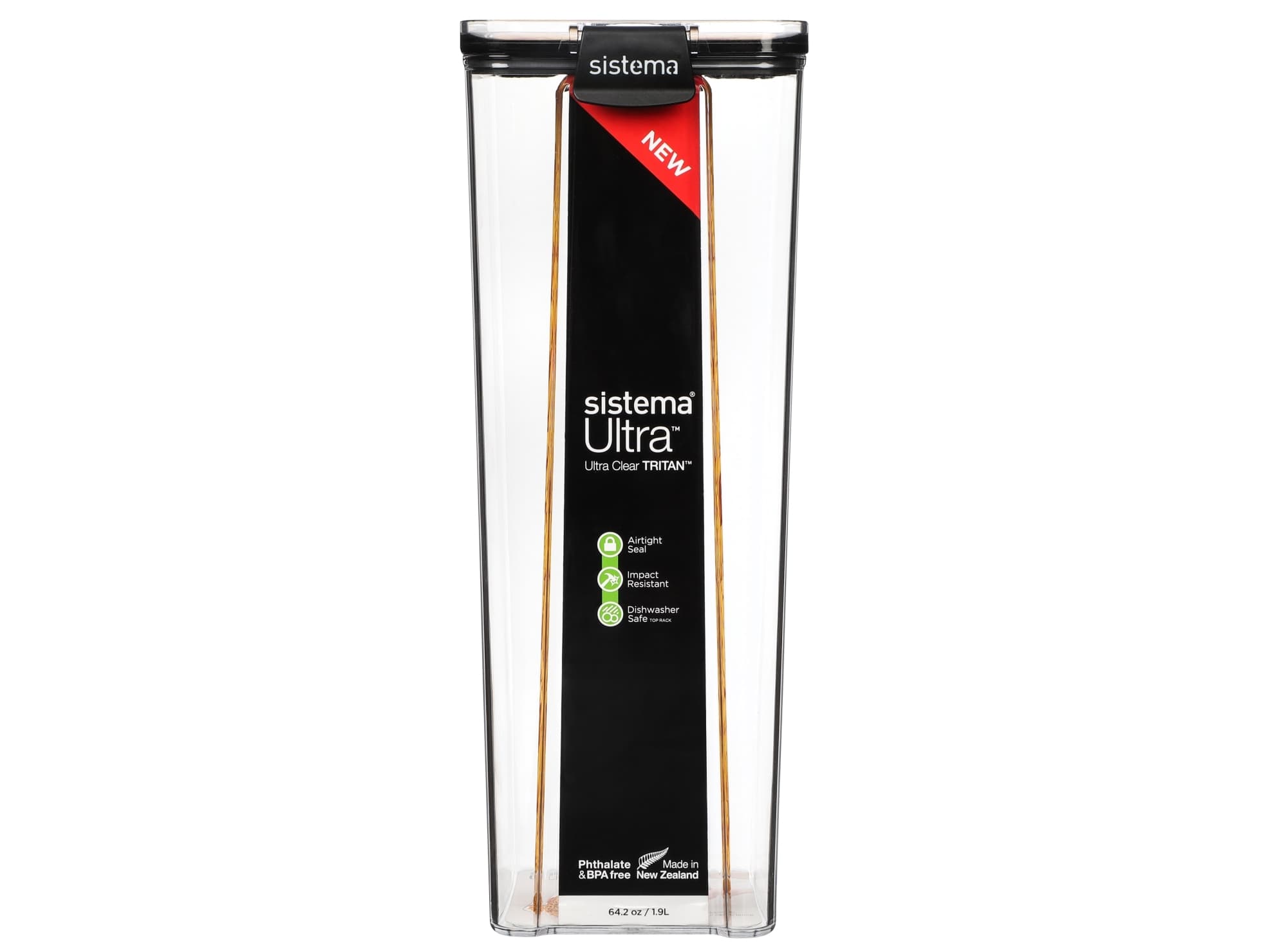 Sistema Sistema Sistema - Tritan Ultra Square 1,9L