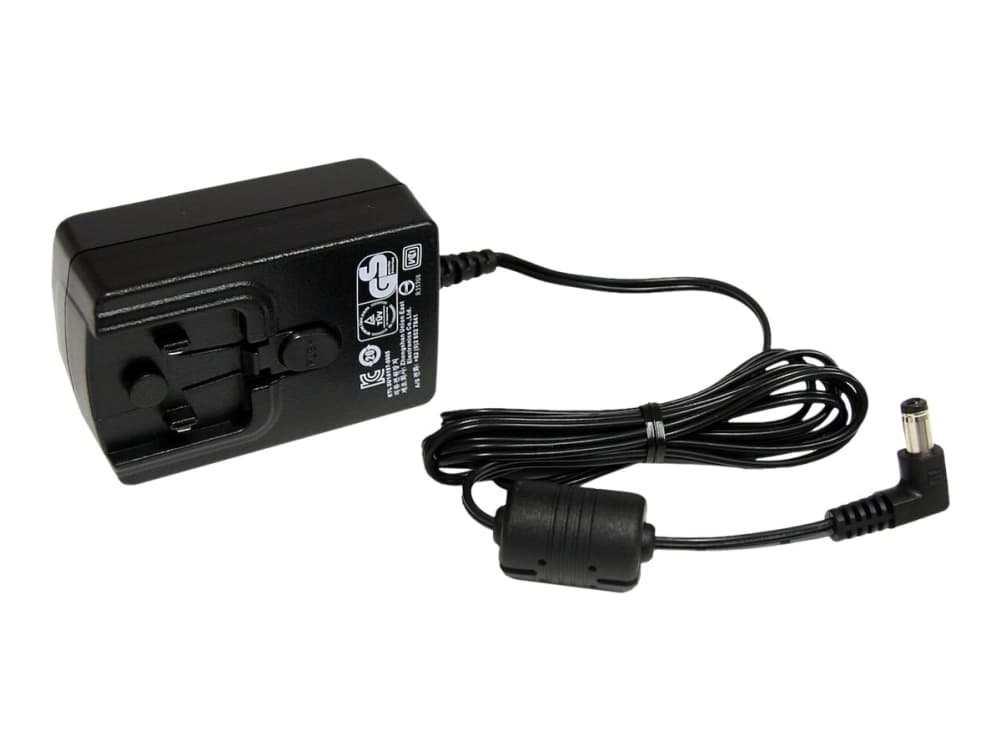 StarTech.com DC-sovitin - 12V-sovitin - 1,5A - Yleisvirtalähde - AC-sovitin - DC-virtalähde - DC-virtajohto - Korvaava sovitin (IM12D1500P) - Virtalähdesovitin - vaihtovirta 100-240 V - musta - seuraaville tuotteille: IES81GW, ST121HDBTL, ST121HDBTSC, SV231DPDDUA2, SV431DPDDUA2, SV431DPUA2, SVA12M5NA