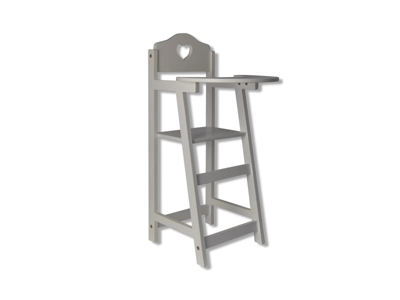 HAPPY FRIEND Wooden Doll High Chair (FSC)