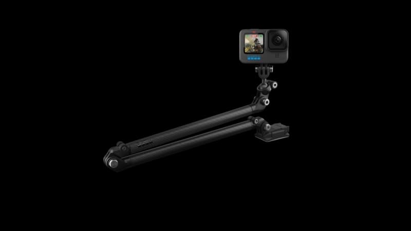 GoPro Boom + Adhesive Mounts - Tukijärjestelmä - liimakiinnitys - pinta-asennettava, kaareva pinta-asennus - HERO10 HERO11 HERO12 HERO5 HERO6 HERO7 HERO8 HERO9 MAXille