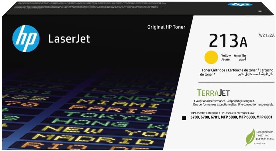 HP 213A YLW ALKUPERÄINEN LASERJET SUPL TONER CRTG