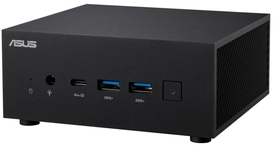 ASUS ExpertCenter PN53-BBR575HD, 0,92 l kokoinen pöytätietokone, Mini PC Barebone, DDR5-SDRAM, PCI Express, Serial ATA III, Ethernet LAN, Wi-Fi 6E (802.11ax)