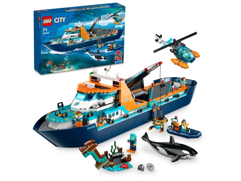 LEGO City 60368 Arktinen tutkimusretkialus