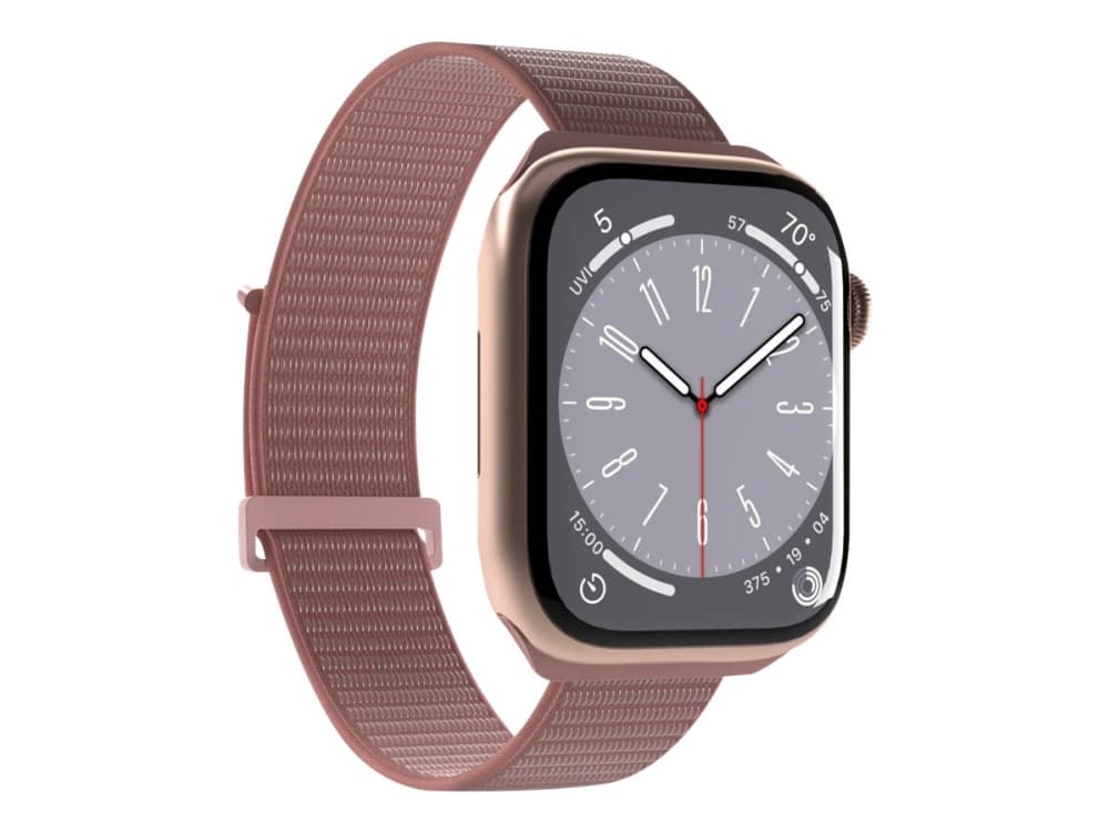 PURO Nylon Sport - hihna Apple Watchille 38/40/41 mm (vaaleanpunainen)