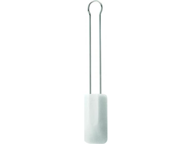 Rosle patalappu 32 cm silikoni/RVS valkoinen