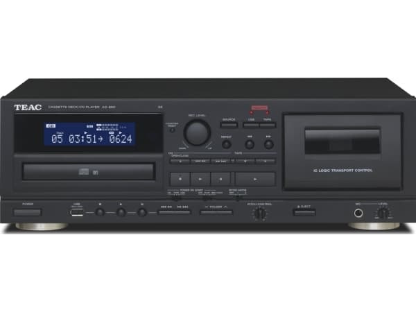 TEAC AD-850-SE/B CD-soitin Henkilökohtainen CD-soitin Musta (251701) (251701)