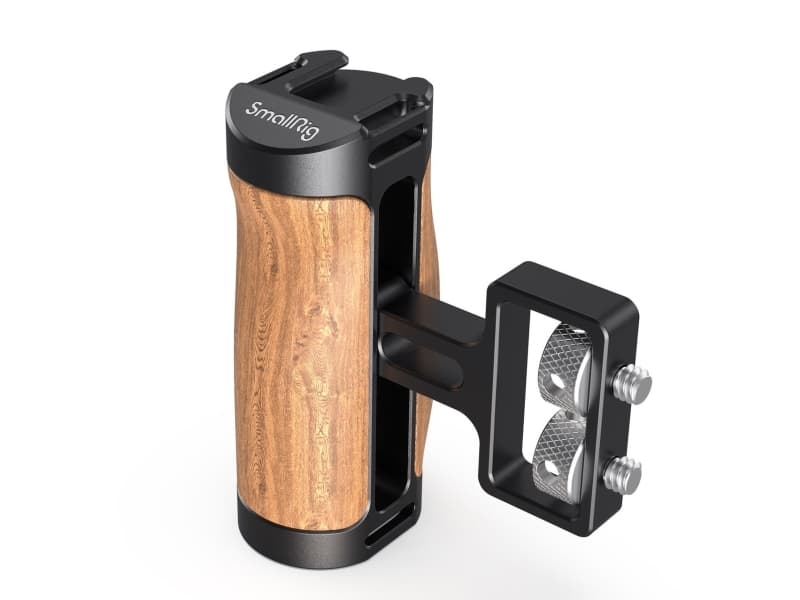 SmallRig 2913, Kahva, Musta, Puu, Alumiini, Ruusupuu, 89 mm, 45 mm, 90 mm