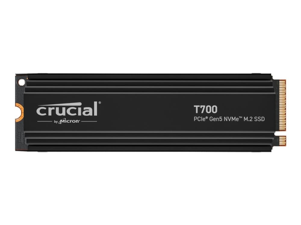 Crucial T700 - SSD - krypteret - 2 TB - sisäinen - M.2 - PCI Express 5.0 (NVMe) - TCG Opal-salaus 2.01