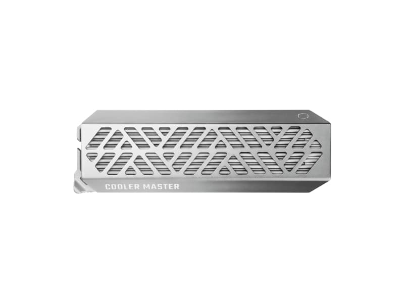 Cooler Master Oracle Air, SSD-kotelo, M.2, M.2, 10 Gbit/s, USB-liitettävyys, Hopea