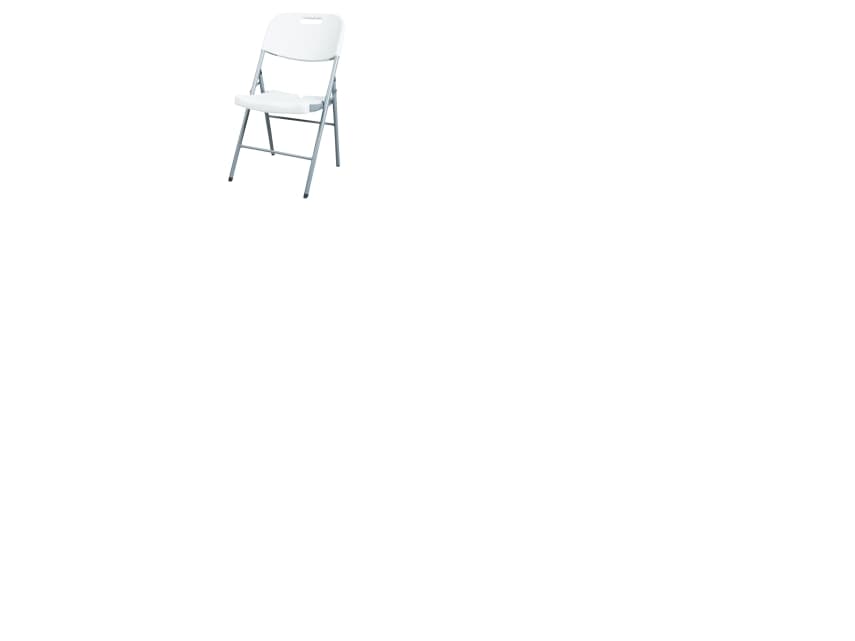 Enjoy> it® luksus klapstol 45 × 50 × 88 cm khvid/grå