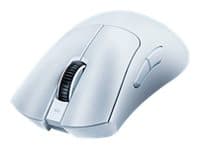 Razer DeathAdder V3 Pro, Oikeakätinen, Optinen, RF Wireless + USB Type-C, 30000 DPI, Valkoinen