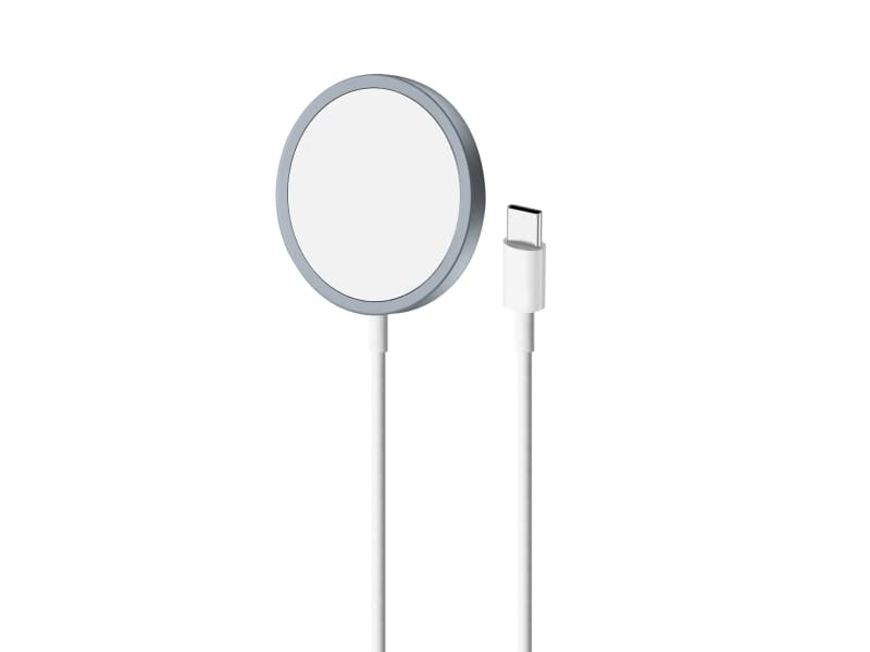 Puro Magnetic Charging Cable USB-C Magsafe - 15W induktiivinen langaton laturi (sininen)
