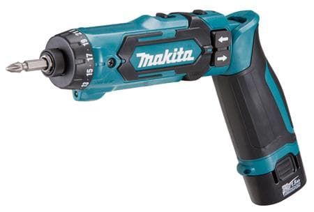 MAKITA ruuvimeisseli, jossa on vääntömomentin säätö ja valo
