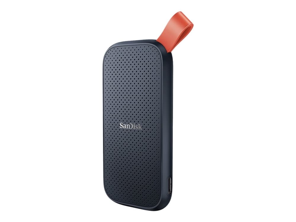 SanDisk Portable - SSD - 2 TB - ulkoinen (kannettava) - USB 3.2 Gen 2 (USB-C-liitin)