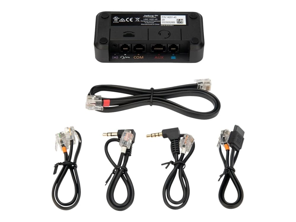 Jabra 14201-45, Ohjausadapteri, Musta