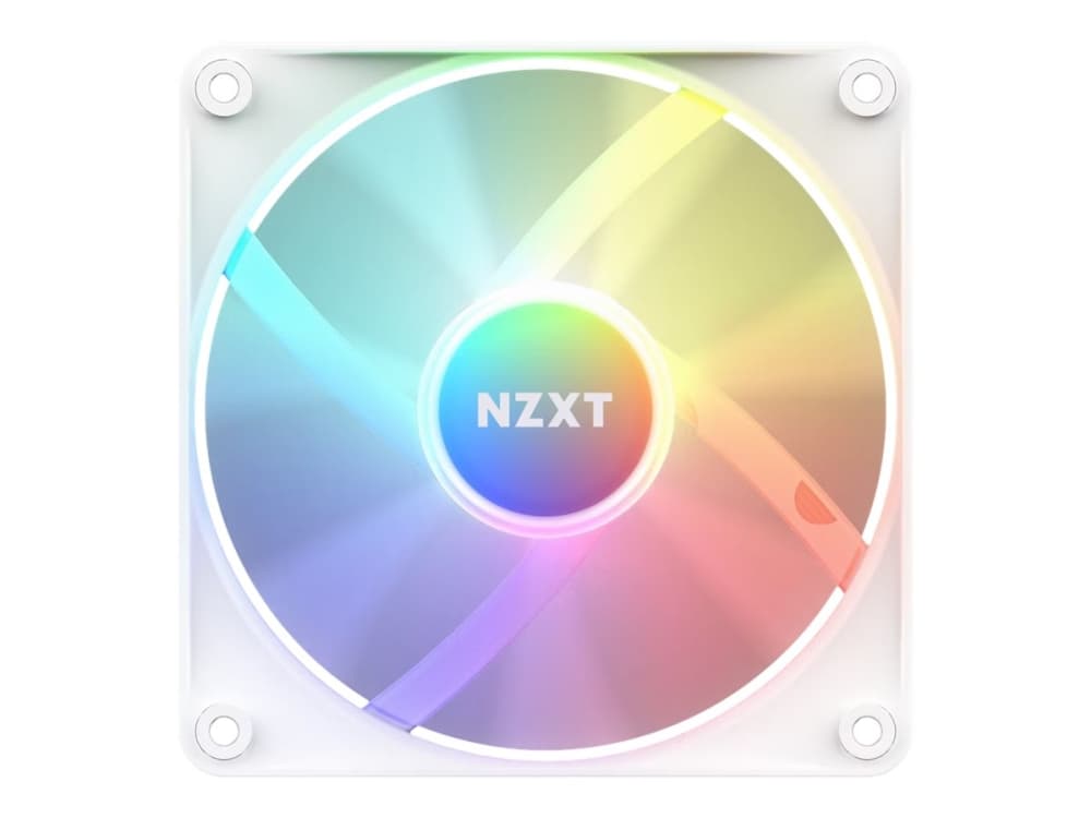 NZXT F120 RGB Core, Tuuletin, 12 cm, 500 RPM, 1800 RPM, 33,88 dB, Valkoinen