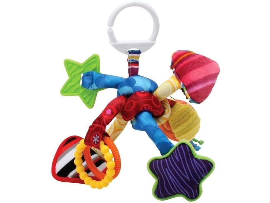 Lamaze Tug play knot, Poika/tyttö, Plyysikangas, Monivärinen