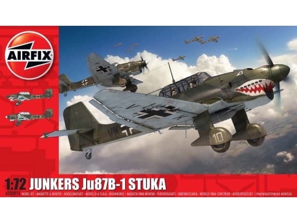 Airfix Junkers Ju87 B-1 Stuka 1/72 mallisarja