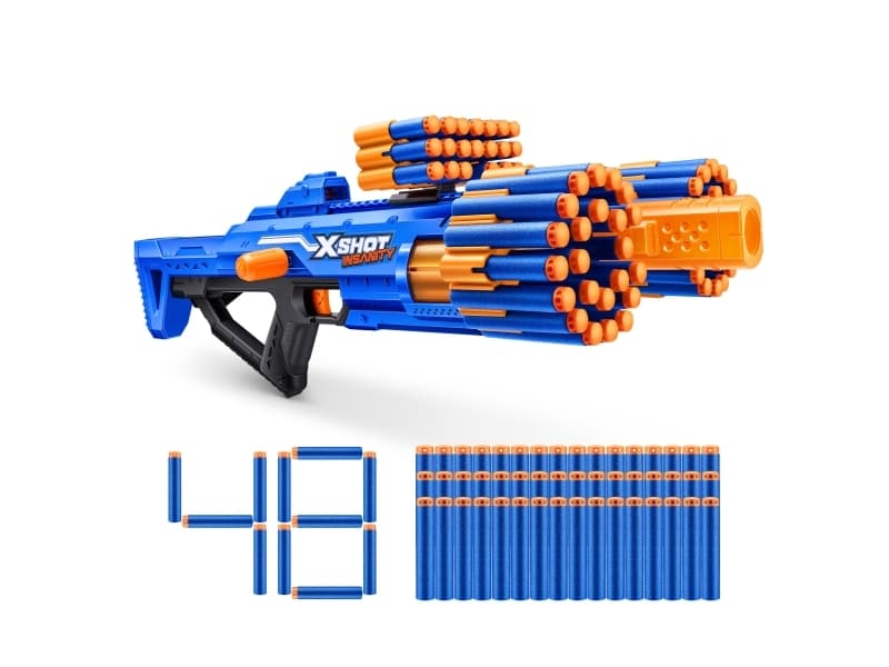 XSHOT Insanity Blaster Berzerko, dart blaster (incl. 48 darts)