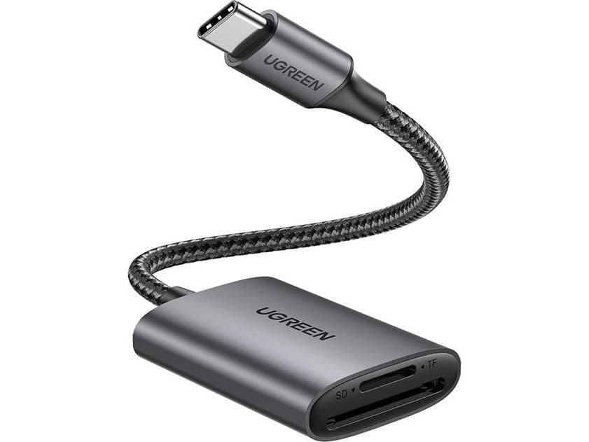 Ugreen USB-C kortinlukija, UGREEN CM401 (harmaa)