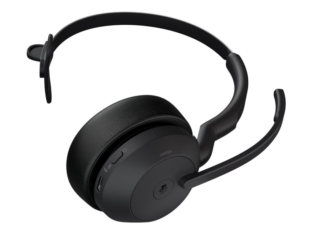 Jabra Evolve2 55, Langallinen & langaton, Toimisto/puhelukeskus, 20 - 20000 Hz, 79 g, Kuulokkeet, Musta