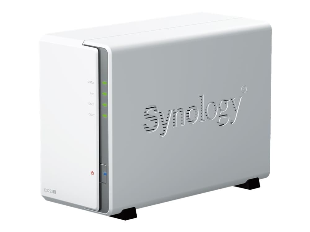Synology DiskStation DS223J, NAS, Työpöytä, Realtek, RTD1619B, Valkoinen