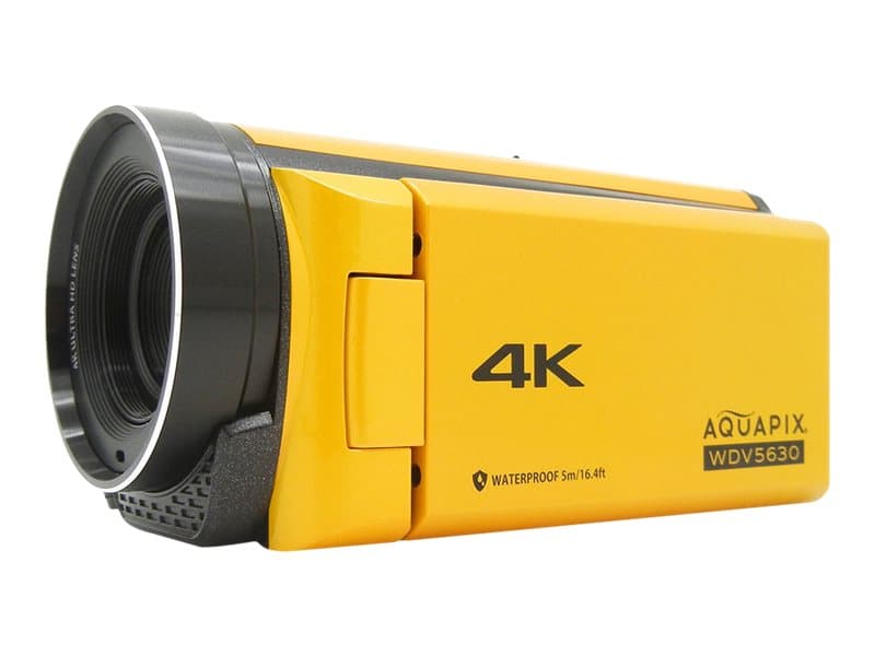 Aquapix WDV5630, 13 MP, 4K Ultra HD, 7,62 cm (3), 370 g, Keltainen