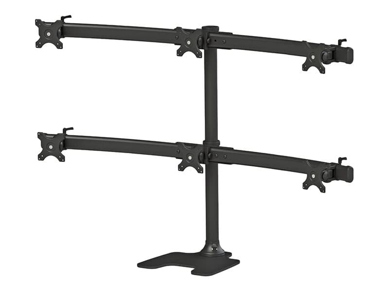 Neomounts FPMA-D700DD6, Vapaasti seisova, 8 kg, 25,4 cm (10), 68,6 cm (27), 100 x 100 mm, Musta