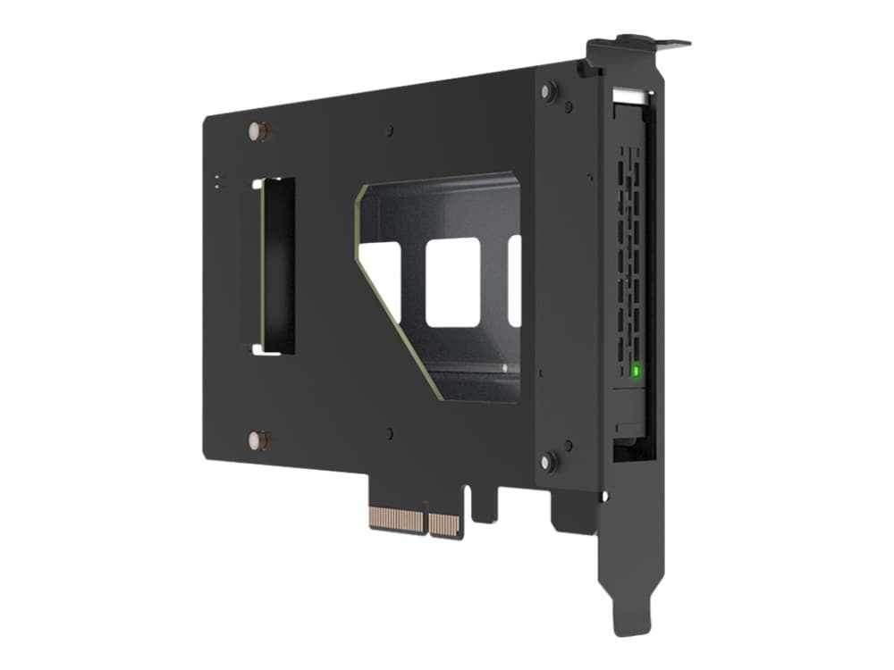 ICY DOCK irrotettava kehys U.2/U.3 NVMe SSD f. PCIe-korttipaikka