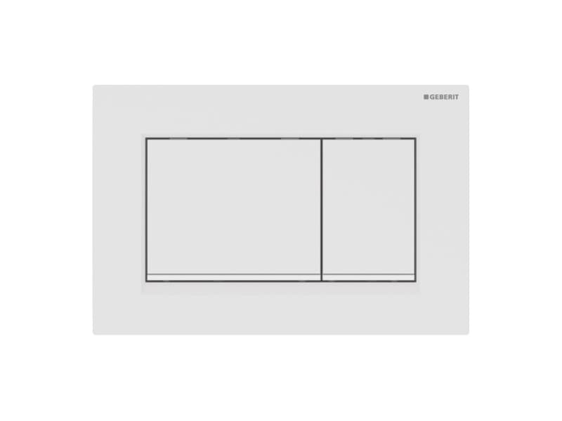 Geberit 115.883.01.1, Huuhtelulevy, Valkoinen, Geberit, 246 mm, 12 mm, 164 mm