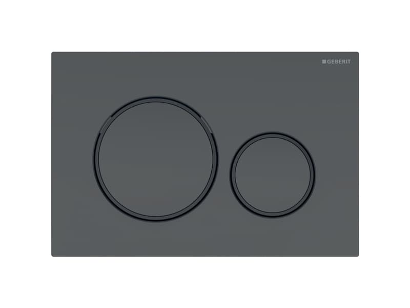 Geberit 115.882.16.1, Huuhtelulevy, Musta, Punainen, Geberit, 246 mm, 12 mm, 164 mm