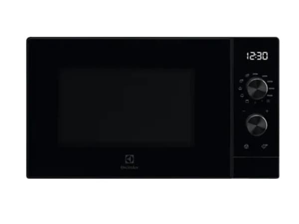 Electrolux EMZ725MMK, Hellan yläpuolelle, Grillimikroaaltouuni, 25 L, 900 W, Rotaatio, Kosketus, Musta