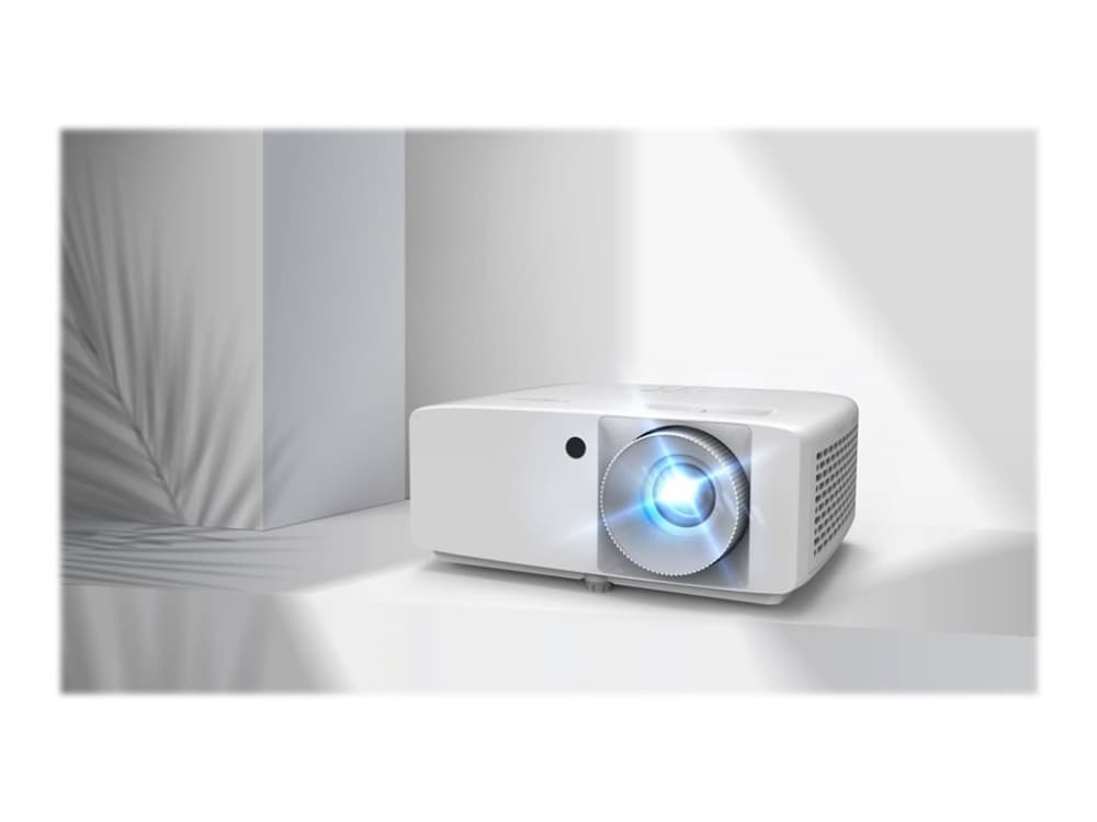 Optoma ZH350 - DLP-projektori - laser - 3D - 3600 lumenia - Full HD (1920 x 1080) - 16:9 - 1080p - valkoinen - valkoinen