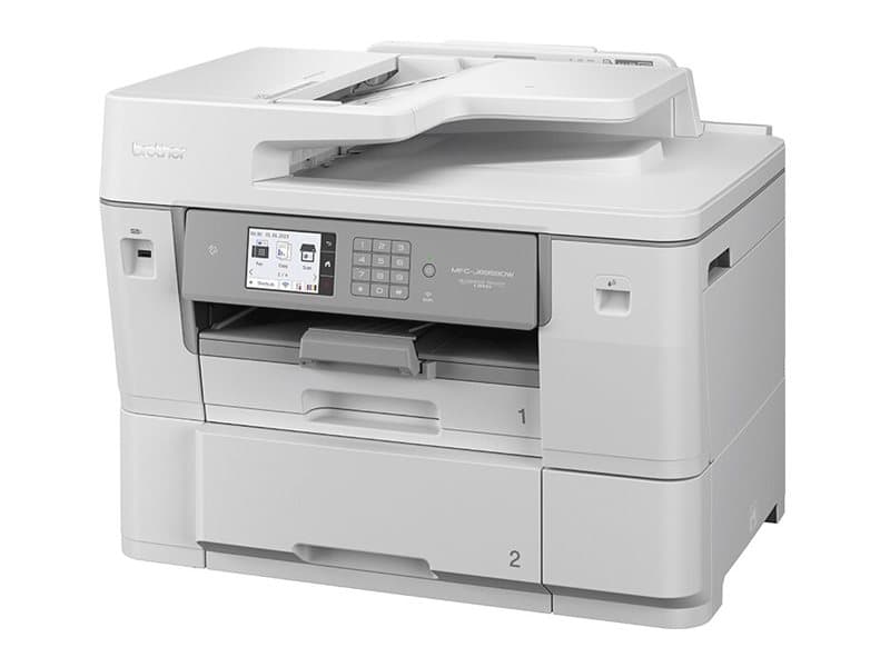 Brother MFC-J6959DW, Mustesuihku, Väritulostus, 1200 x 4800 DPI, Värikopiointi, A3, Harmaa