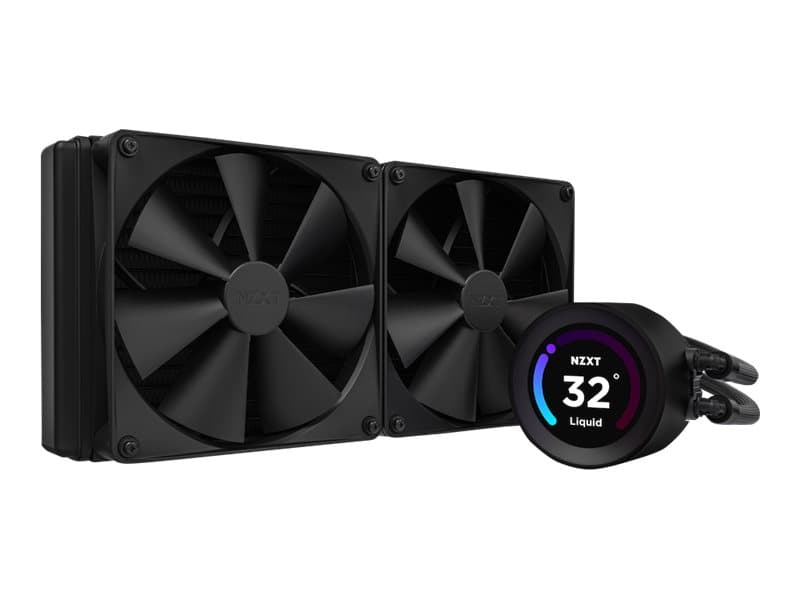 NZXT F120P, tuuletin, 500 rpm, 1800 rpm, 17,9 dB, 30,6 dB, Sort