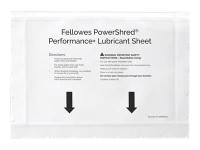 Fellowes Powershred Performance + - Rasvalevyt silppuriin (10 kpl)
