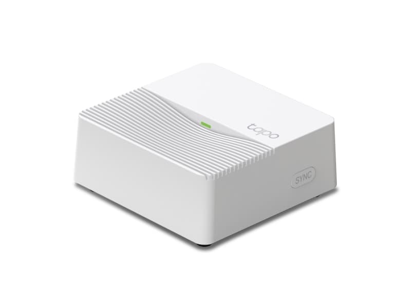 TP-LINK Smart Hub 2.4GHz 868MHz 1x Ethernet-portti 90dB Säädettävä äänihälytys 19 soittoääntä Jopa 64 kytkintä