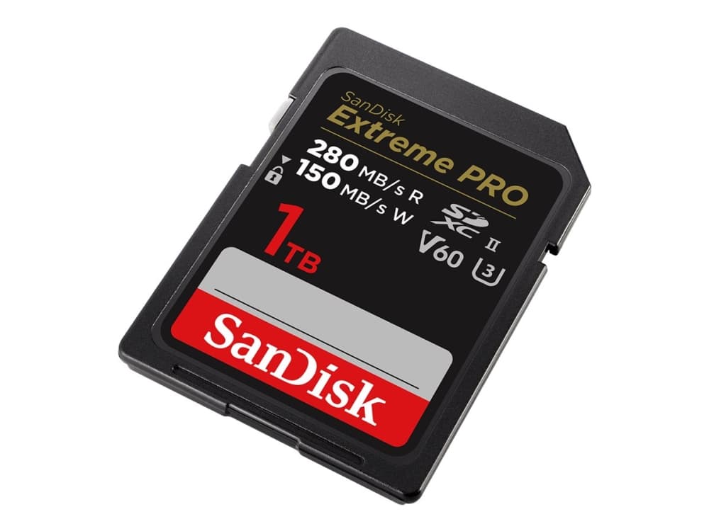 Extreme PRO 1TB V60 UHS-II 280/150MBs Extreme PRO 1TB V60 UHS-II 280/150MBs