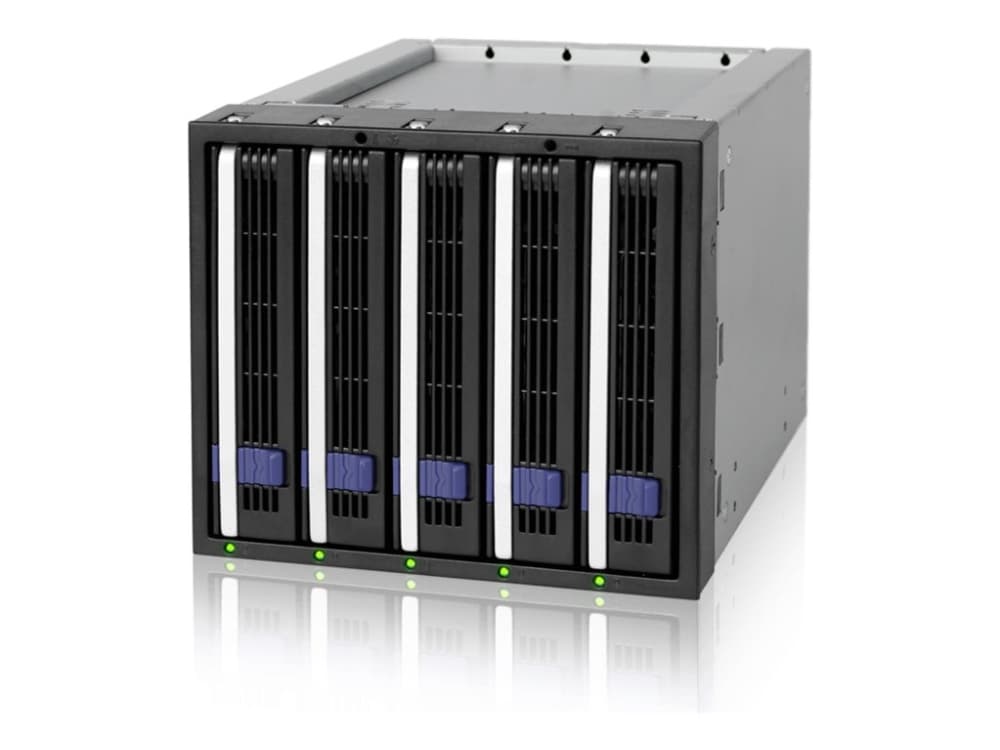 Cremax ICY Dock FatCage MB155SP-B - Tallennuslaitekotelo - 3,5 - musta