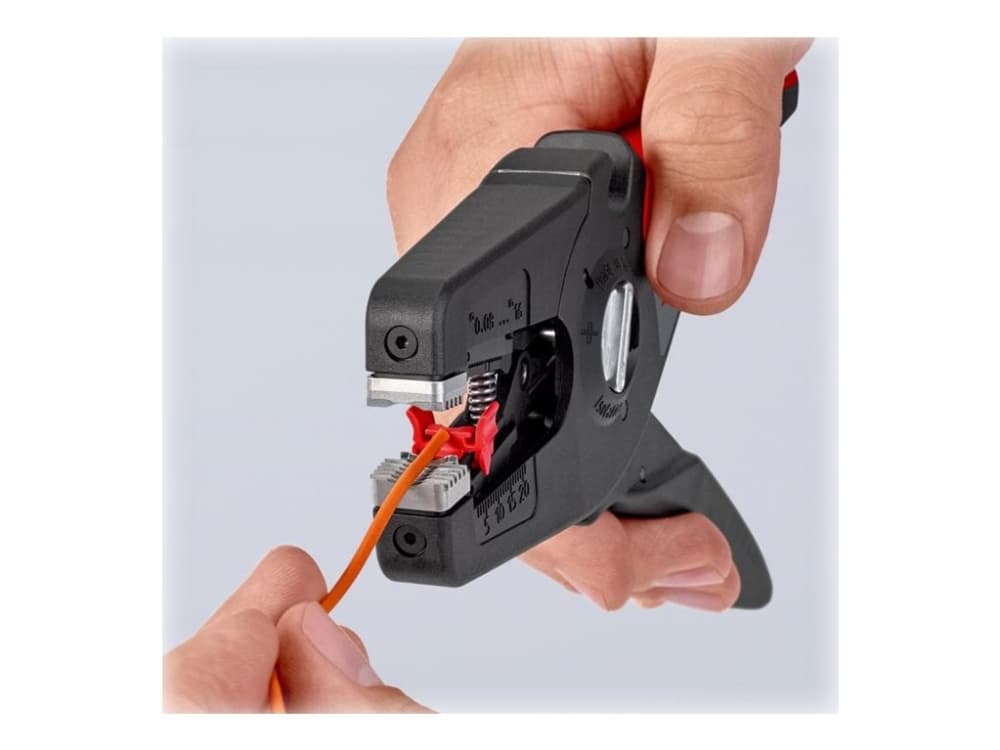 Knipex PreciStrip16, 180 g, Musta, Punainen