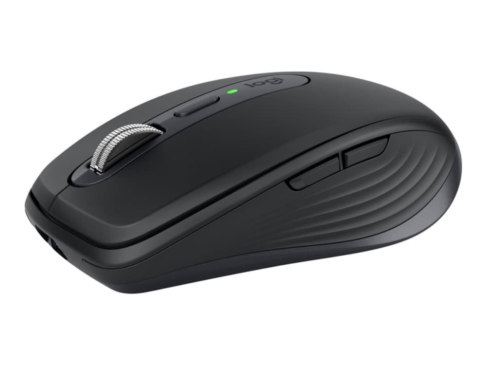 Logitech® | MX Anywhere 3S (yrityskäyttöön) - Hiiri - laser - 6 painiketta - langaton - Bluetooth, 2,4 GHz - langaton vastaanotin - Grafiitti