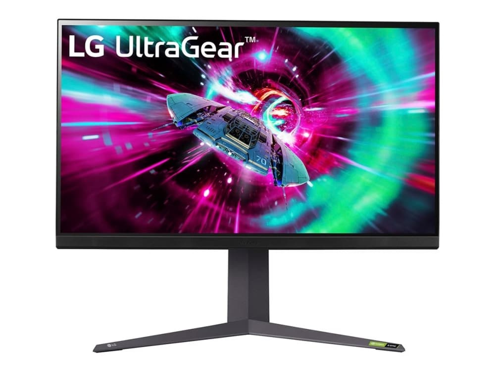 LG 32GR93U-B, 80 cm (31.5), 3840 x 2160 pikseliä, 4K Ultra HD, LCD, 1 ms, Musta