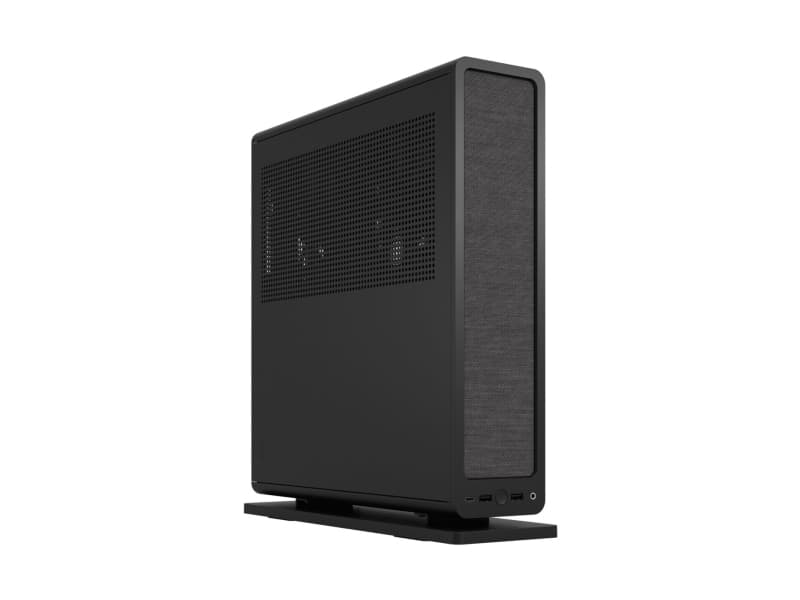 Fractal Design Ridge, Small Form Factor (SFF), PC, Musta, Mini-ITX, Terästä, Teho