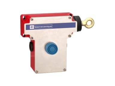 Wirenødstop H 70 m 2NC+2NO resetknap , XY2CE1A290